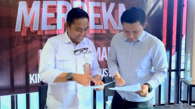 Konferensi pers KIMA_REI Property Expo di salah satu restoran Makassar (Foto: Sri Wahyu Diastuti/Sulselsatu.com)