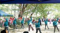 Lomba Senam Jantung Sehat Meriahkan Peringatan HUT RI ke-78 di Kabupaten Gowa