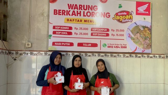 Warung Berkah Lorong yang menjadi langkah Asmo Sulsel bantu pengembangan ekonomi kreatif sub sektor kuliner (Foto: IStimewa)