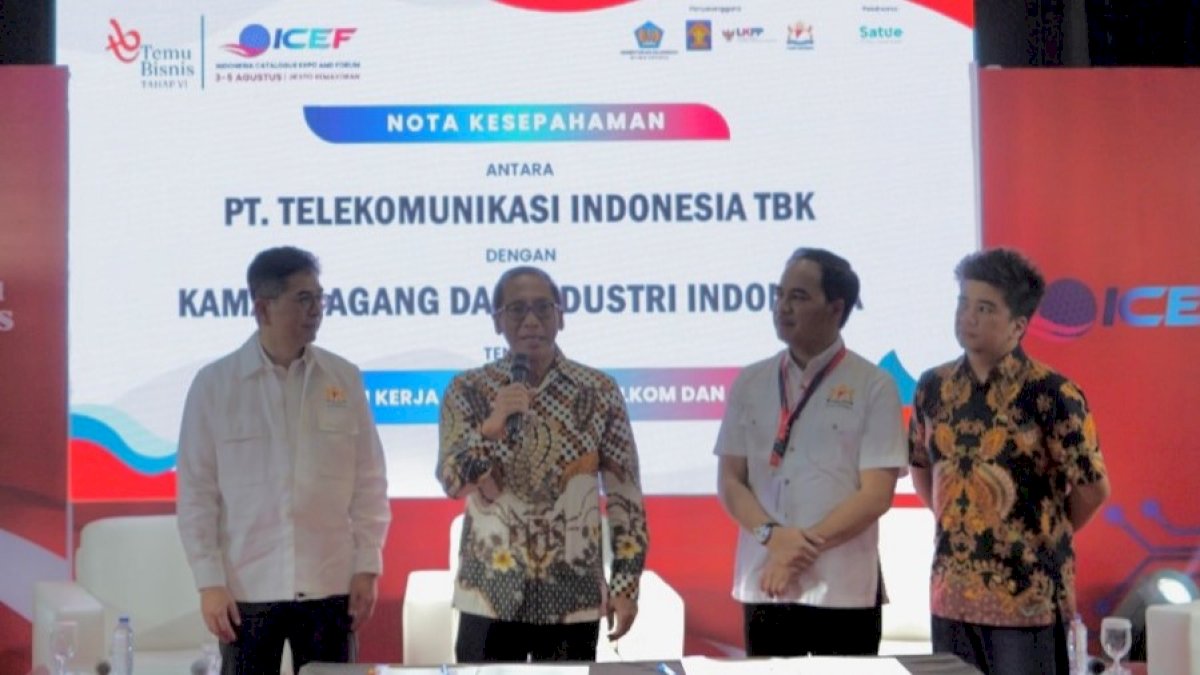 Percepat Digitalisasi UMKM, Telkom dan KADIN Sepakat Kerja Sama