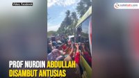VIDEO: Tiba di Bantaeng, Prof Nurdin Abdullah Disambut Antusias