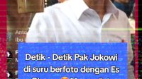 VIDEO: Detik-detik Presiden Jokowi ‘Dipaksa’ Endorse Cincau Emak-emak