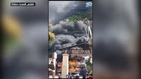 VIDEO: Truk Pengangkut 45 Unit Sepeda Listrik Terbakar