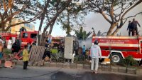 Si Jago Merah Mengamuk di Jalan Pajjaiyang Makassar, 14 Lapak Ludes Terbakar