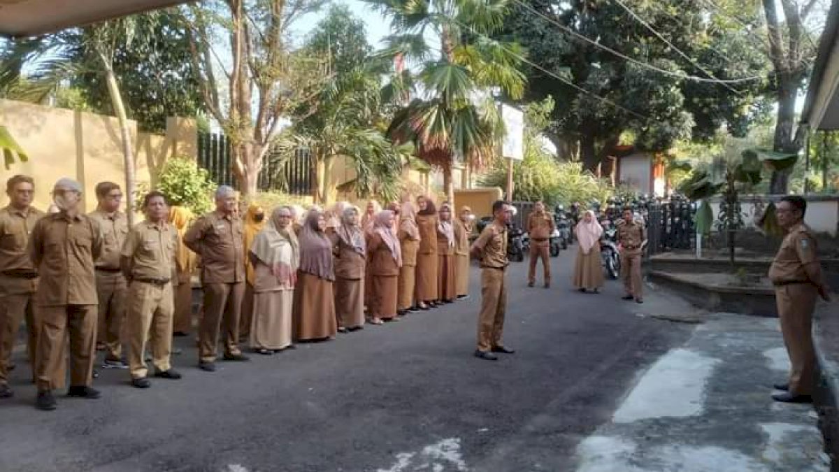 Apel Senin Pagi, Zulkarnaen Pesan jaga Kedisiplinan dan Semangat Kerja