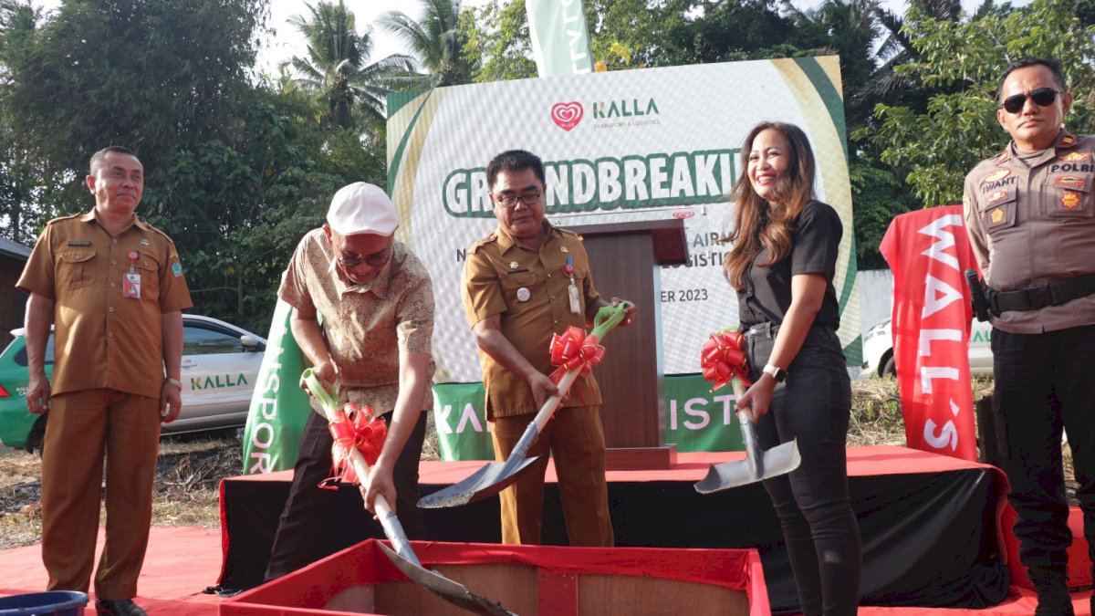 Kalla Translog and Unilever Groundbreaking New Concess Wall’s Airmadidi, Jangkau Pasar Lebih Luas