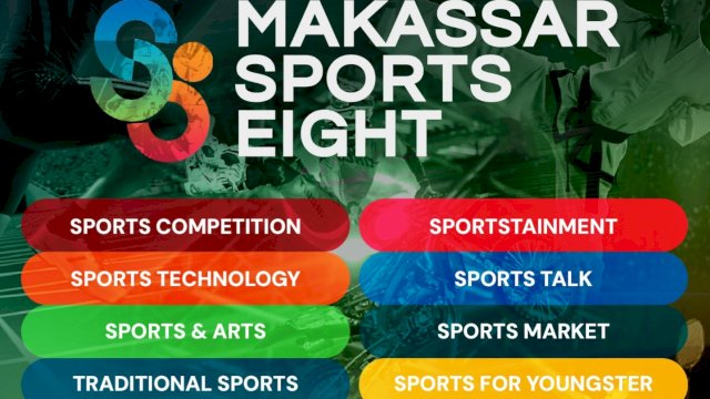 Event olahraga Makassar Sports Eight bakal digelar pada Oktober 2023 mendatang. Foto: Istimewa