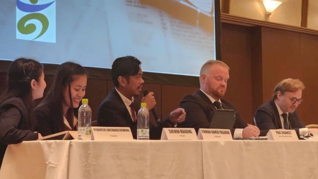 Kepala Badan Pendapatan Daerah Kota Makassar Firman Hamid Pagarra menjadi pembicara pada &lsquo;Regional Workshop on Strengthening Property Tax Management to Enhance Local Revenue&rsquo; di Takaoka, Jepang. Foto: Istimewa