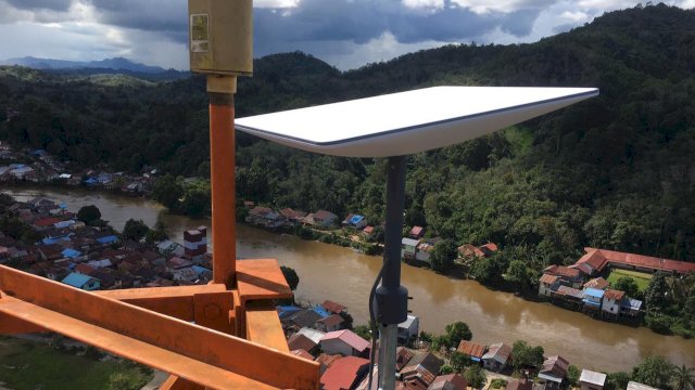 Layanan VSAT Star Telkomsat perkuat konektivitas digital di Papua Pegunungan. Foto: Istimewa