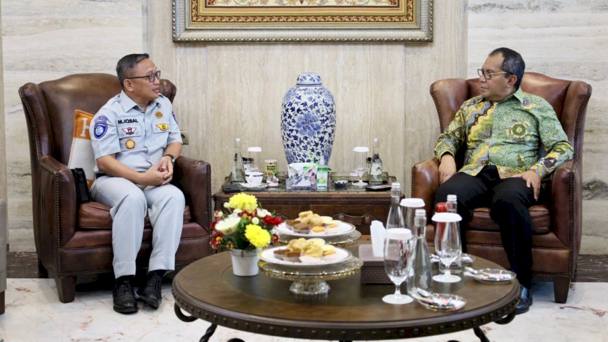 Danny Pomanto Terima Kunjungan Jasa Raharja Sulsel, Bahas Optimimalisasi Pembayaran PKB