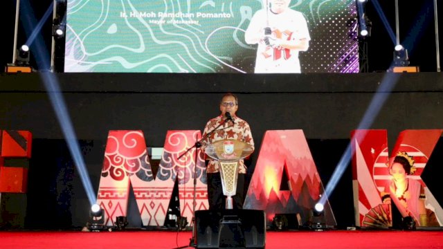 Wali Kota Makassar Danny Pomanto di Makassar Open 2023. Foto: Istimewa
