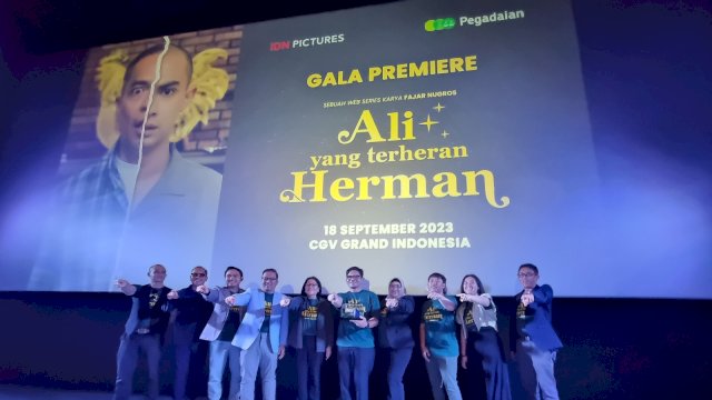 Gala premier web series Ali yang Terheran Herman. Foto: Istimewa