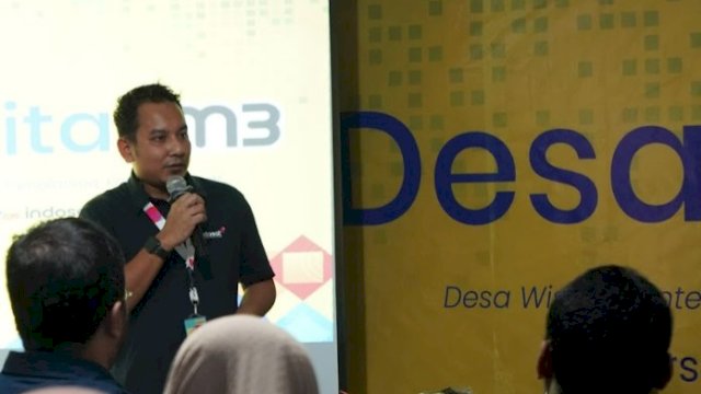 Pelatihan Desa Digital IM3 di Lantebung Kota Makassar. Foto: Istimewa