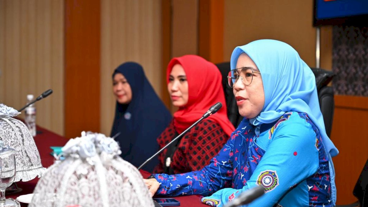 Silaturahmi dengan Pengurus PKK Bantaeng, Sofha Marwah Bahtiar Ajak Bersinergi