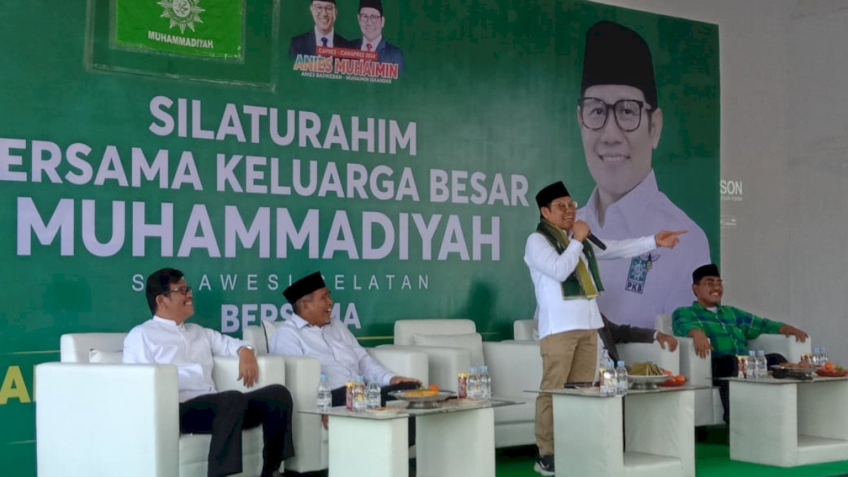 Temui Elit Muhammadiyah Sulsel, Muhaimin Iskandar Sebut Kekuatan Baru Menuju Pilpres 2024