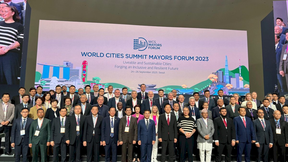 Danny Pomanto Hadiri World Cities Summit Mayor Forum 2023 di Korea, Bahas Kota Layak Huni Berkelanjutan