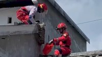 Menempel di Tembok Rumah Warga, Damkar Makassar Evakuasi Sarang Tawon