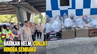 VIDEO: Operasi Zebra di Makassar, Kapolrestabes Bagikan Helm hingga Sembako