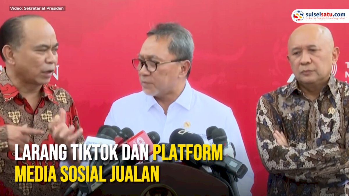 VIDEO: Pemerintah Larang TikTok dan Platform Media Sosial Jualan