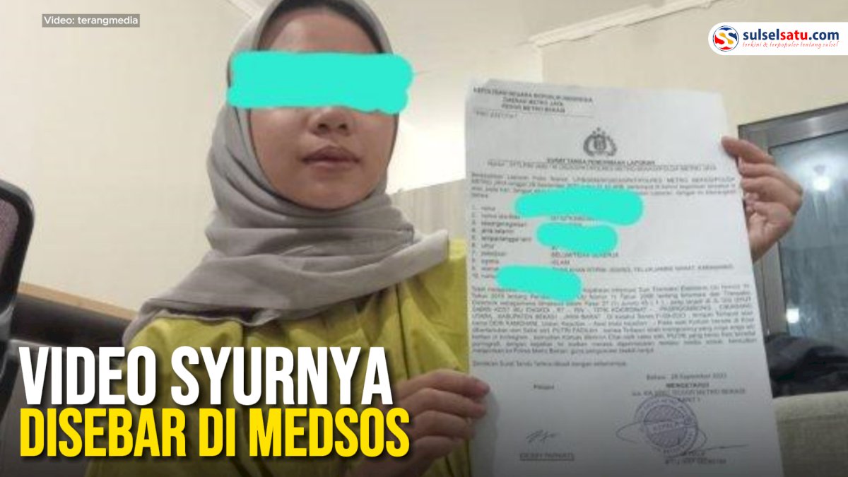 VIDEO: Video Syurnya Disebar di Medsos, Wanita Ini Laporkan Mantan Kekasihnya ke Polisi