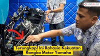 VIDEO: Terungkap! Ini Rahasia Kekuatan Rangka Motor Yamaha