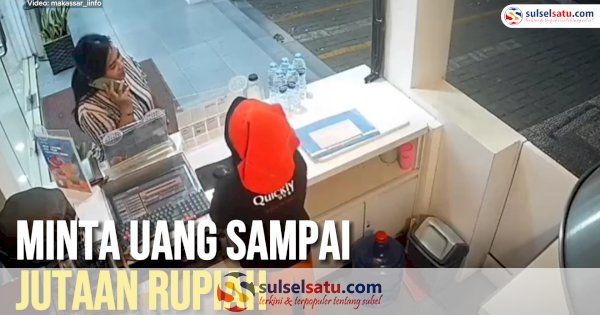 VIDEO: Penipu Berkedok Kenal Pemilik Toko di Makassar, Minta Uang