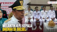 VIDEO: Bahtiar Ingatkan 4 Pj Kepala Daerah di Sulsel Untuk Segera Bekerja Atasi Persoalan Ini