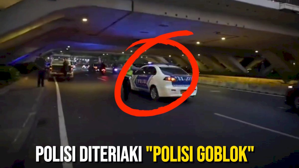 VIDEO: Mobil Patroli Nekat Terobos Pengamanan Tamu Negara KTT ASEAN, Polisi Diteriaki “Polisi Goblok”