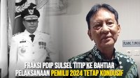 VIDEO: Fraksi PDIP Sulsel Titip ke Bahtiar Pelaksanaan Pemilu 2024 Tetap Kondusif