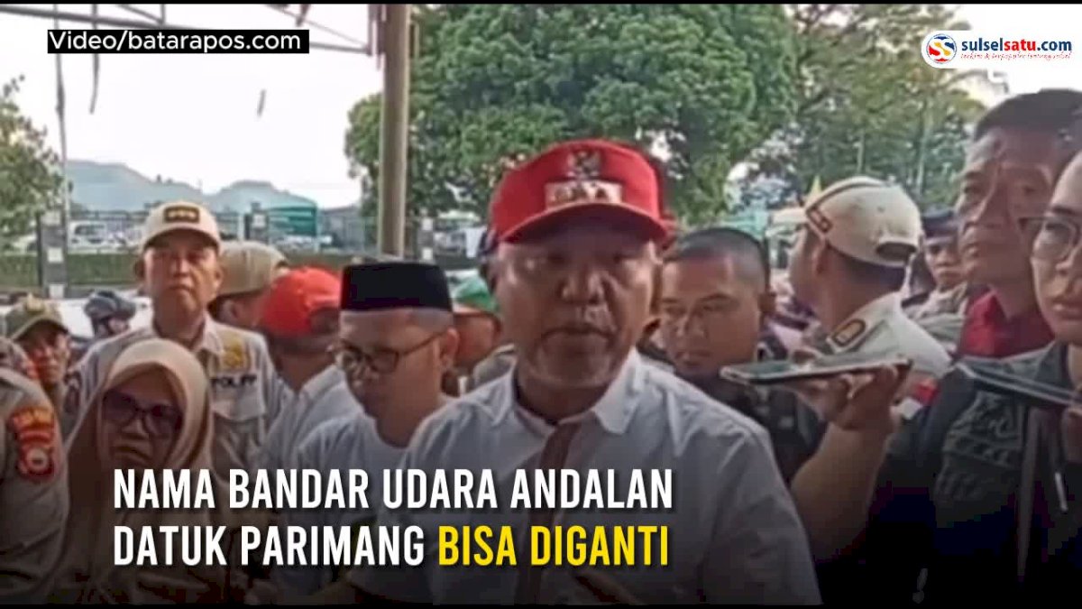 VIDEO: Bupati Luwu Timur Sebut Nama Bandar Udara Andalan Datuk Parimang Bisa Diganti