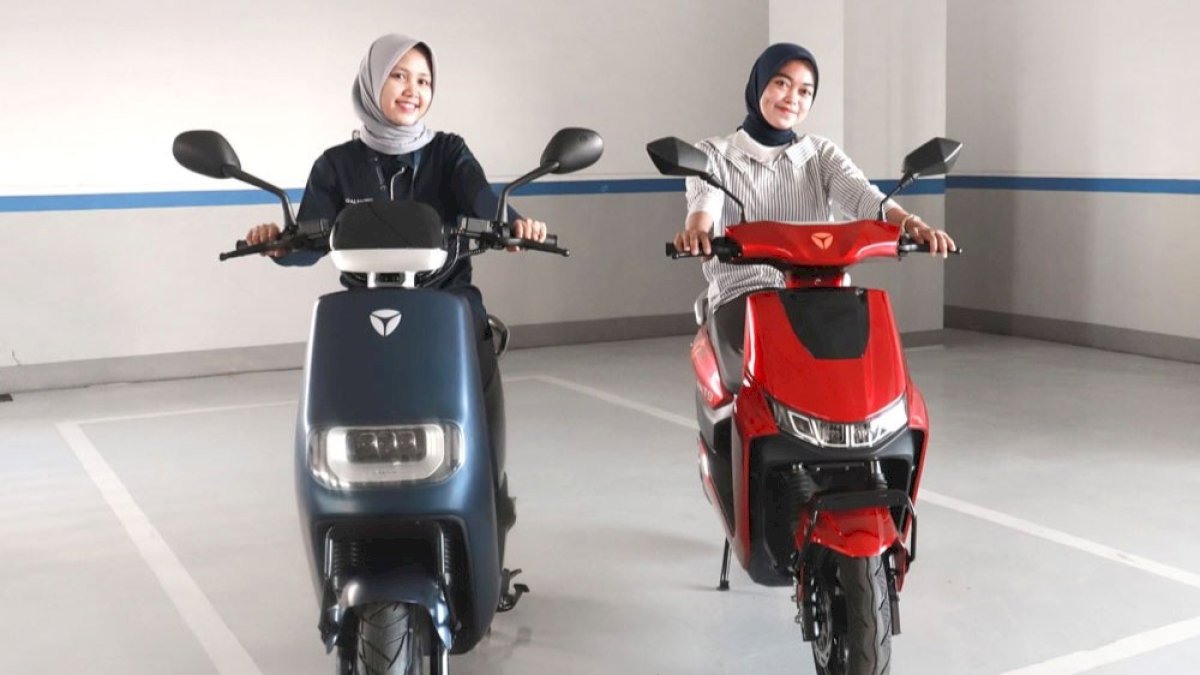 Dapat Subsidi Rp7 Juta, Galesong Emotor Perkenalkan Motor Listrik Yadea di Sulawesi