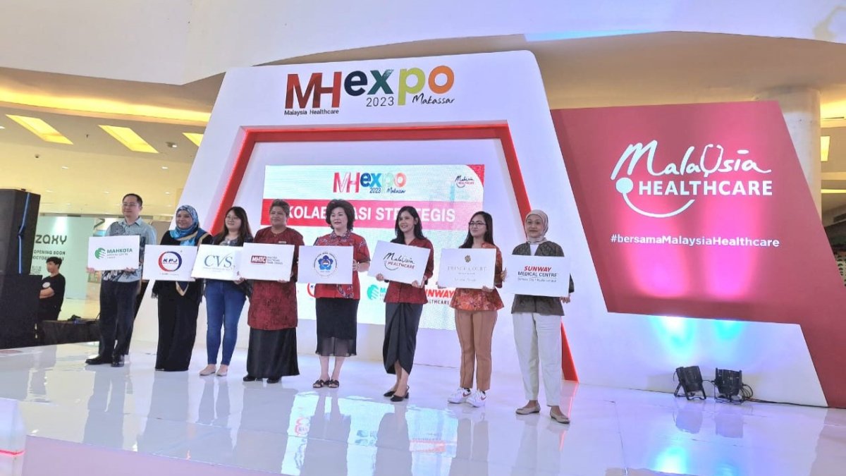 MHExpo Makassar 2023 Mudahkan Masyarakat Tahu Fasilitas Kesehatan dari 24 Rumah Sakit Malaysia