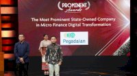 Pegadaian Raih Penghargaan Prominent Award 2023, Dorong Transformasi Digital di Sektor Mikro