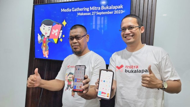 Media gathering Mitra Bukalapak di Makassar. Foto: Sri Wahyu Diastuti/Sulselsatu.com