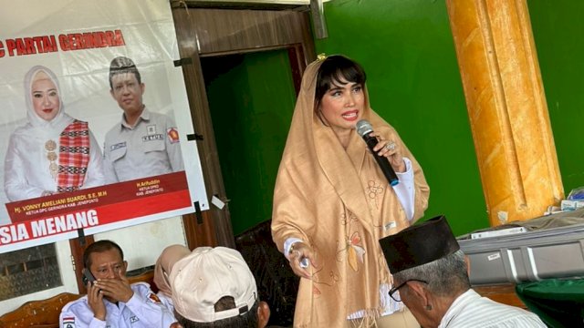 Wasekjen DPP Gerindra Misrayanti gelar pemeriksaan gratis di Kabupaten Jeneponto. Ist