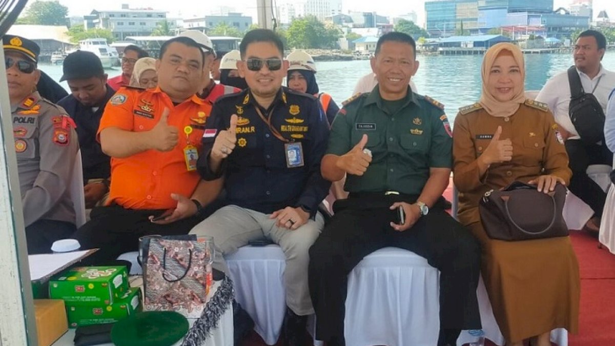 Camat Wajo Hadiri Acara Latihan Bersama ISPS Code di Terminal 1 Pelindo