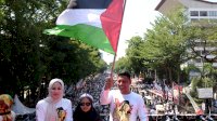 Peduli Warga Palestina, Politisi Gerindra Sulsel Najmuddin Sumbang Uang Tunai