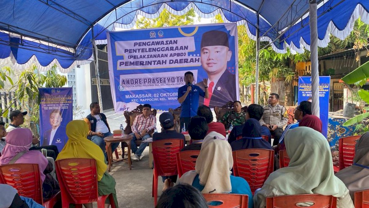Lurah Minasa Upa Minta Andre Fasilitasi ke Pemprov Atasi Masalah Klasik Perbatasan Gowa-Makassar