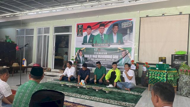 Ketua AMK Sulsel Rahmat Taqwa Qurays roadshow ke daerah. Ist