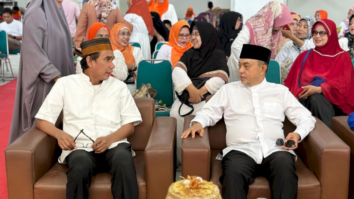 Bersama Warga Barru di Makassar, Ketua DPRD Rudianto Lallo Hadiri Maulid Nabi Muhammad di UIM