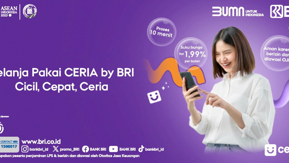 Makin Diminati Pengguna, Pinjaman Digital BRI Ceria Bisa Proses Limit Hingga Rp50 Juta