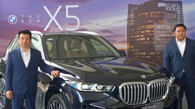 Produk terbaru BMW di segmen premium SUV, New BMW X5 kini mengaspal di Makassar. Foto/Sulselsatu