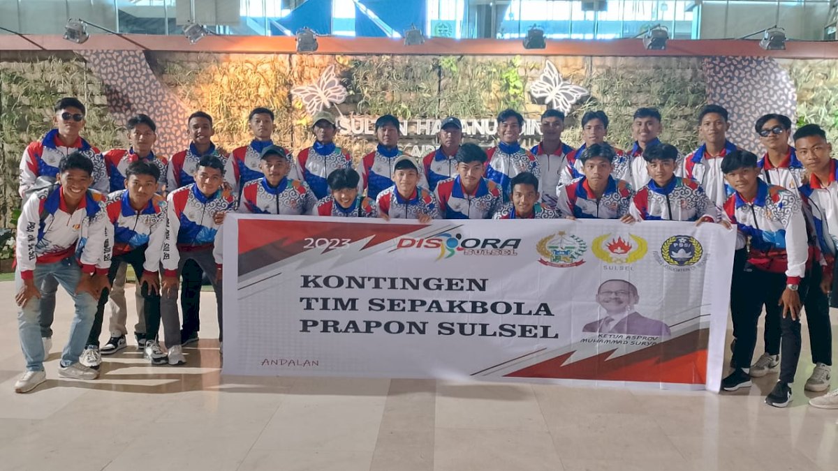 Muhammad Surya Apresiasi Tim Sepak Bola Sulsel Lolos Kualifikasi Pra PON