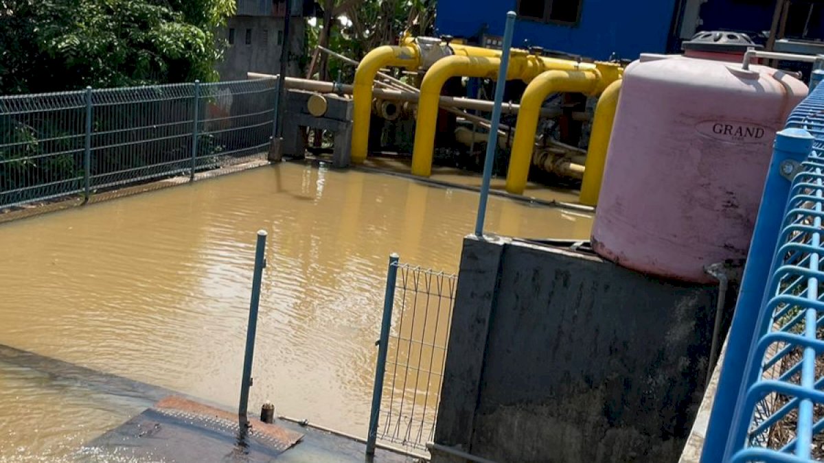 Berkat Hujan Selama 2 Hari, Instalasi Perumda Air Minum Kota Makassar di Antang Kembali Beroperasi