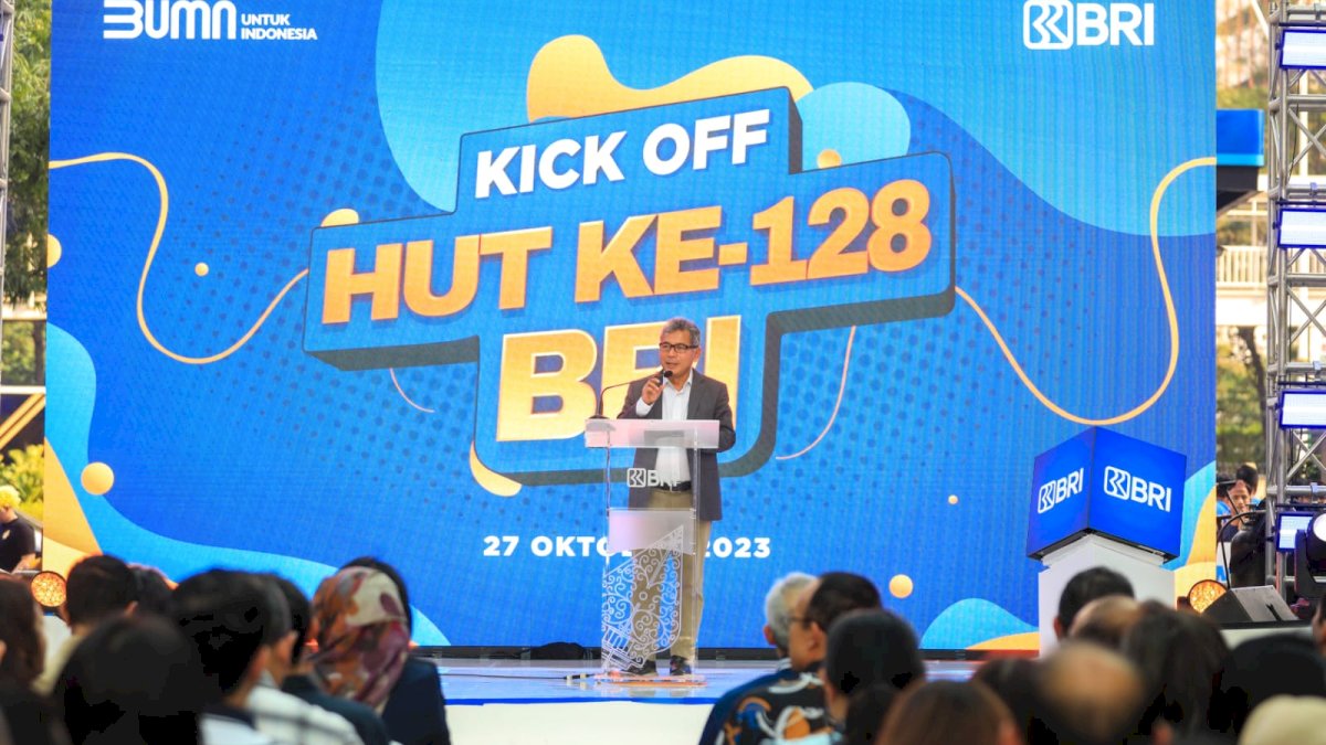 Tangguh Dampingi UMKM Indonesia Selama Lebih dari Satu Abad, Ini Logo HUT BRI ke-128