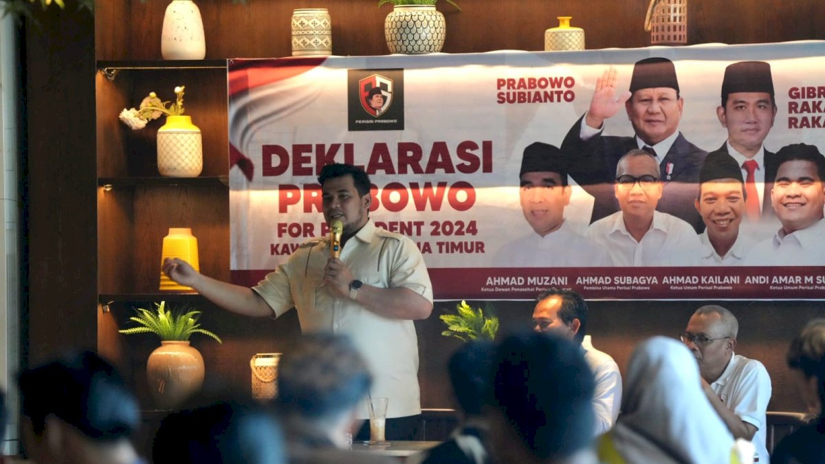 Andi Amar Ma’ruf Sulaiman Kini Jadi “Komandan” Perisai Prabowo di Kawasan Timur Indonesia