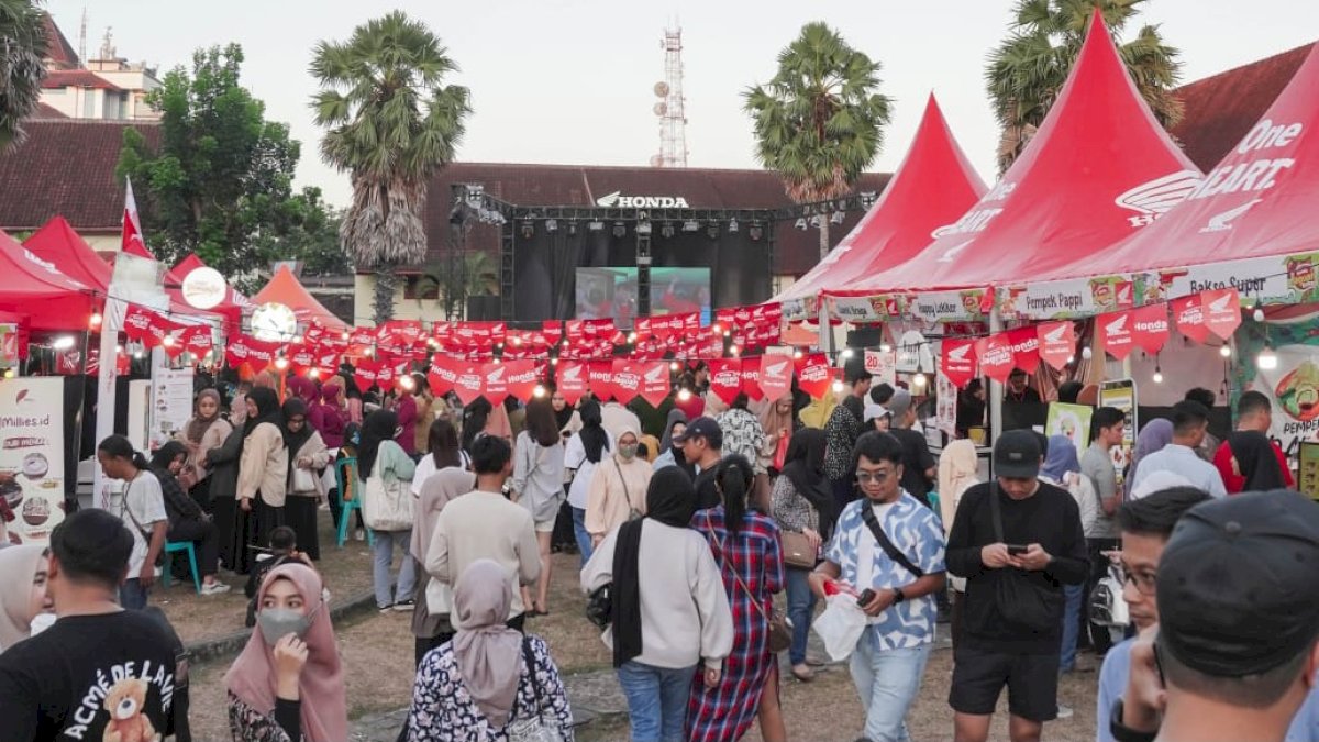 Asmo Sulsel Kontribusi Majukan UMKM dengan Jadi Sponsor Makassar Culinary Night