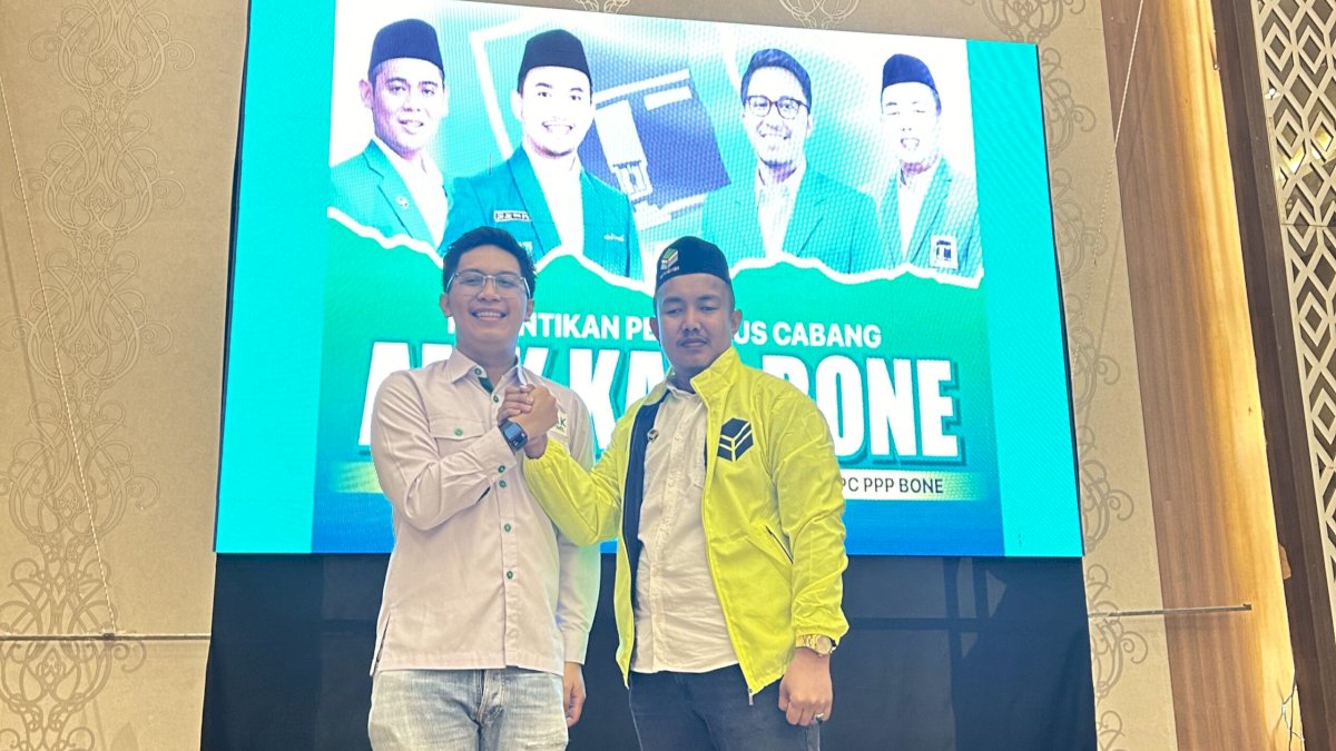 Salman Alfariz Sukardi Lantik Pengurus AMK Bone, Harap Gerak Cepat Tingkatkan Elektoral PPP
