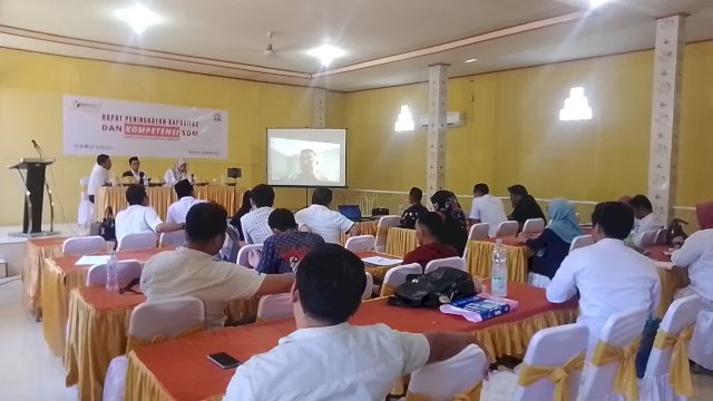 Bawaslu Jeneponto gelar rapat Peningkatan Kapasitas dan Kompetensi SDM (Dedi/sulselsatu)