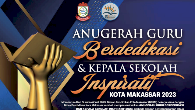 Penghargaan Guru Berdedikasi dan Kepala Sekolah Inspiratif. Int 